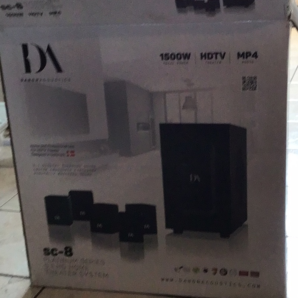 BA 5.1 Channel Home Theater System